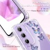 for Galaxy A35 5G Phone Case, Clear Case with Cute Butterfly Pattern Design for Girls Women - 4 of 4
