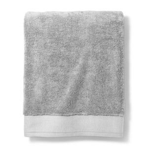 Reserve Solid Bath Sheet Gray - Fieldcrest , Adult Unisex