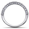 Pompeii3 1 1/6ct Diamond Vintage Heirloom Wedding Ring 14K White Gold - 2 of 4