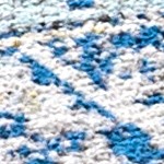 cream/blue