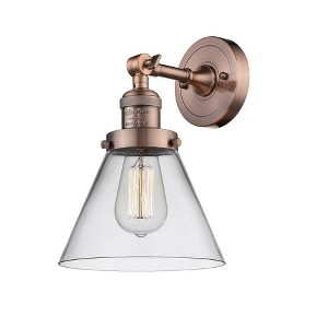 Cone - 1 Light Wall Sconce In Industrial Style-10.5 Inches Tall and 8 Inches Wide - 1 of 1