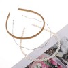 Unique Bargains Women's Solid Color Hairband 1 Set - 3 of 4
