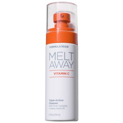 Formula 10.0.6 Melt Away Vitamin C Triple-Action Cleanser - 3.4 fl oz