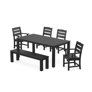 POLYWOOD 6pc Lakeside Parsons Outdoor Patio Dining Set - 1 of 1