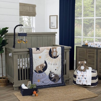 NoJo Goodnight Sleep Tight Crib Sheet - 4pc