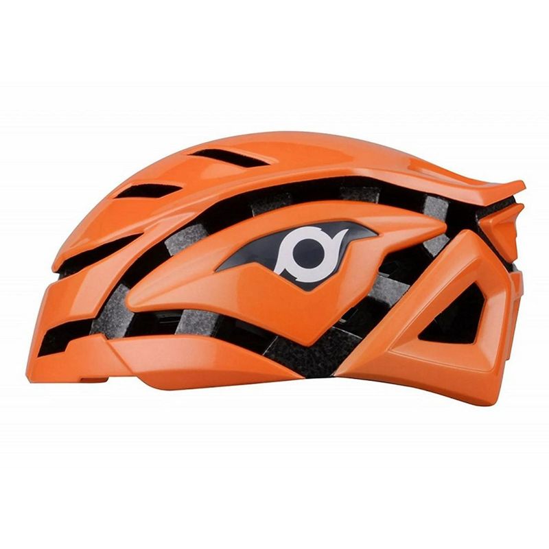 NOW FURI - Adult Aerodynamic Bicycle Helmet Orange S/M, 1 of 4