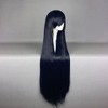 Unique Bargains Women's Wigs 41" Deep Blue with Wig Cap - 3 of 4