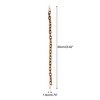 Unique Bargains Leopard Handbag Chain Strap 1 Pc - 2 of 4