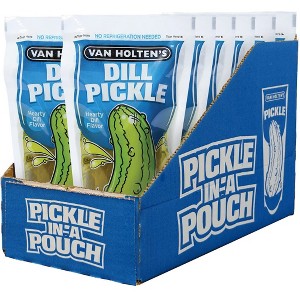 Van Holten’s Pickles – Jumbo Pickle-in-a-Pouch – Multiple Bold Flavors – Available in 1 Pack or 12 Pack - 1 of 1