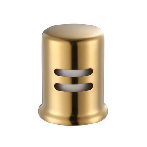 WOWOW 8.67 in. x 2.28 in. x 1.8 in. Dishwasher Air Gap Cover in Chrome - 1 of 4