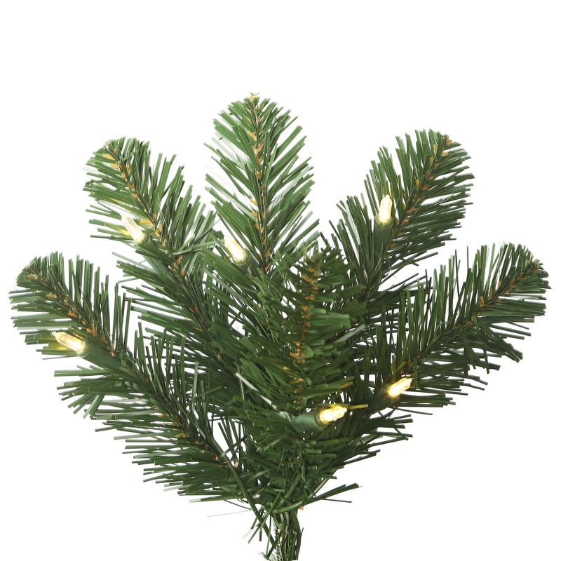 Vickerman Oregon Fir Slim Artificial Christmas Tree, 2 of 3