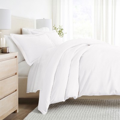 3 Piece Duvet Cover & Shams Set - Soft and Breathable, Double Brushed Microfiber, Wrinkle Free - Becky Cameron