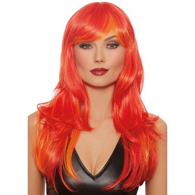 orange wig target