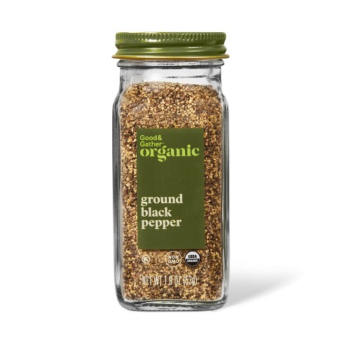 Organic Ground Black Pepper - 1.9oz - Good & Gather™ - image 1 of 2