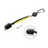Unique Bargains Golf Tools with Cleaning Nail 2ft Retractable Lanyard Double Head Golf Club Brush - 2 of 4