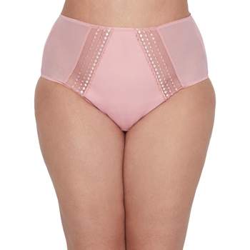 Carrie Ballet Pink High Leg Brief from Elomi