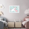 21" x 15" Unicorn and the Moon Framed Art Print - Wynwood Studio: Modern Decor, Fantasy Theme - 3 of 4