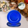 Unique Bargains Plastic Textured Surface Lightweight Sturdy Charger Plates 10 Pcs - 4 of 4