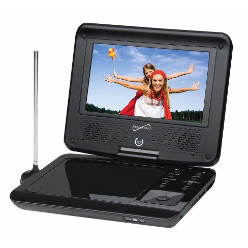 Supersonic 7 In Portable Dvd Player With Digital Tv Target