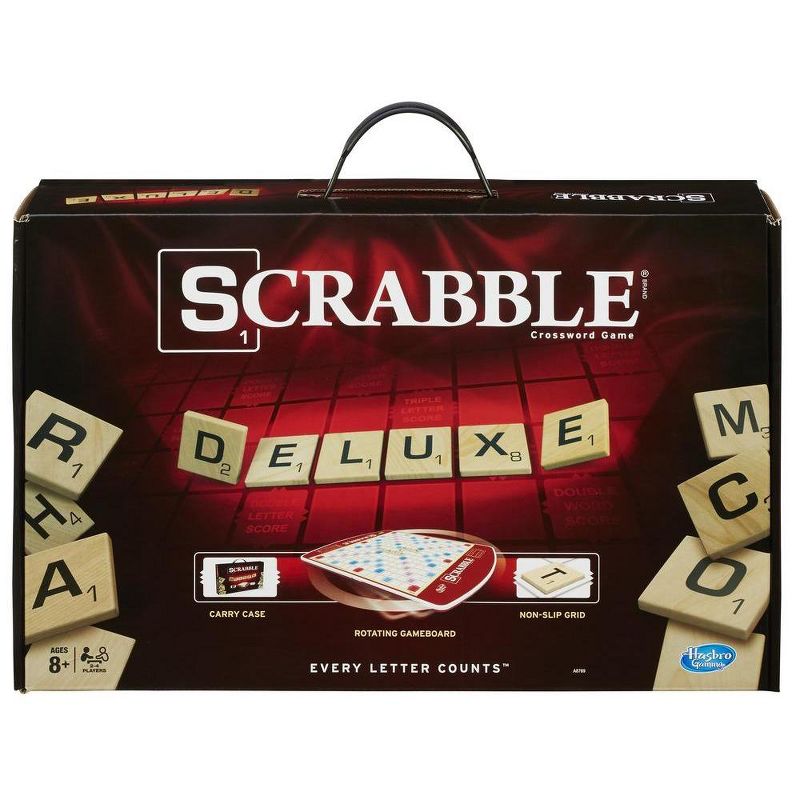 Scrabble Deluxe Edition Game, 2 of 4