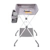 Yinvani Foldable Baby Changing Diaper Station with Side Basket, Adjustable Height, Lockable Wheels - 3 of 4