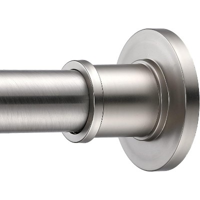 Shower Curtain Rod - Never Rust Non-Slip 43-72 Inch Stainless Steel