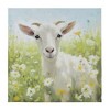 Gulches Playful Goat Canvas Wall Art - Whimsical Farmhouse Decor - 2 of 4