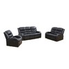 AndMakers 3-Piece Faux Leather Living Room Set - 3 of 4