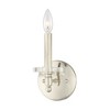 Livex Lighting Bennington 1 - Light Wall Light in  Polished Nickel - 2 of 4