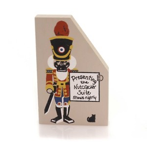 Cats Meow Village 3.25 In Nutcracker Accessory Christmas Sign Suite Village Accessories - 1 of 1