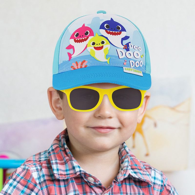Baby Shark Boys Baseball cap & Sunglasses, Toddler (1-3 years), 2 of 7