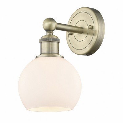 Athens - 1 Light Wall Sconce In Industrial Style-10.63 Inches Tall and 6 Inches Wide