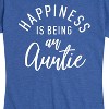 Women's - Instant Message - Happiness Auntie Short Sleeve Graphic T-Shirt - 2 of 4