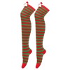 BABYYER Christmas Socks, Women Thigh High Long Stockings with Xmas Doll Elastic and Soft for Holiday Decorations - 3 of 4