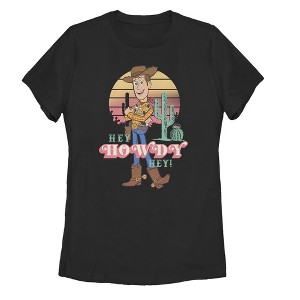 Women's Toy Story Hey Woody T-Shirt - 1 of 3