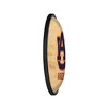 College Basketball Hardwood Design Oval Slimline Lighted Wall Sign - 3 of 4