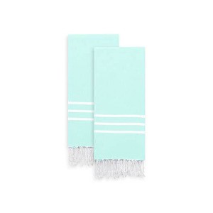 Set of 2 Alara Pestemal Hand/Guest Towels - Linum Home Textiles - 1 of 3