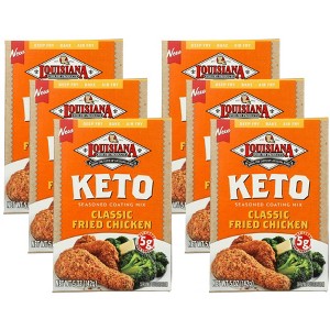 Louisiana Fish Classic Fried Chicken Seasoned Coating Mix KETO - Case of 6/5 oz - 1 of 4