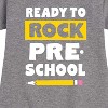 Girls' - Instant Message - Ready To Rock Preschool Graphic Short Sleeve Fleece Dress - 2 of 4