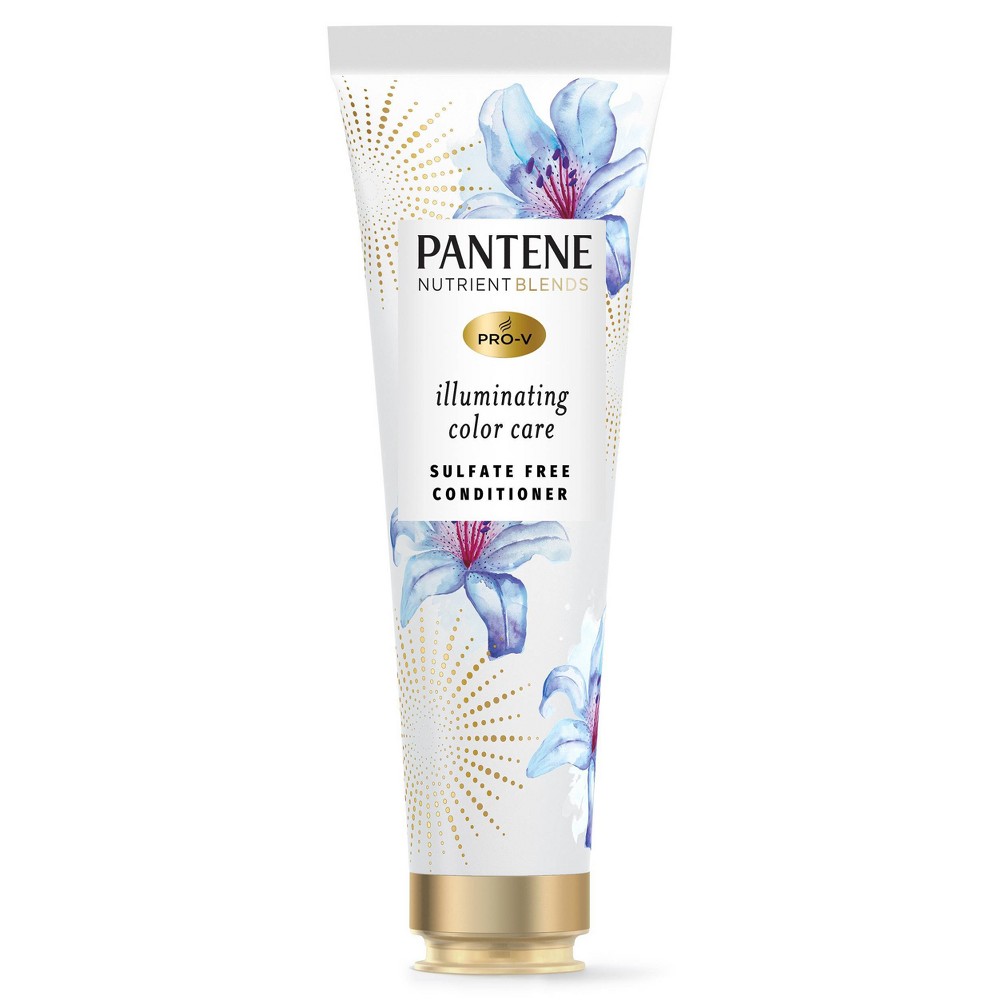 Photos - Hair Product Pantene Nutrient Blends Sulfate Free Illuminating Color Care Conditioner f 
