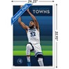 Trends International NBA Minnesota Timberwolves - Karl-Anthony Towns 23 Framed Wall Poster Prints - 3 of 4
