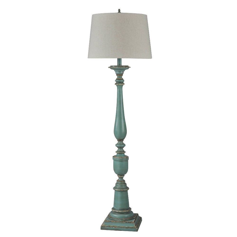 Must Have Avignon Blue Floor Lamp With, Style Craft Floor Lamp