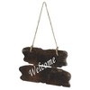 Cheung's Veronica Wooden Welcome Plaque with Hanging Rope - 3 of 4