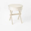 Wasatch Round Accent Table with Drawer Off White - Threshold™ designed with Studio McGee - image 4 of 4