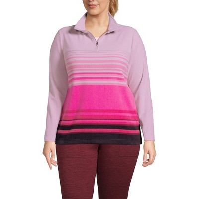 Lands' End Women's Anyweather Fleece Quarter Zip Pullover