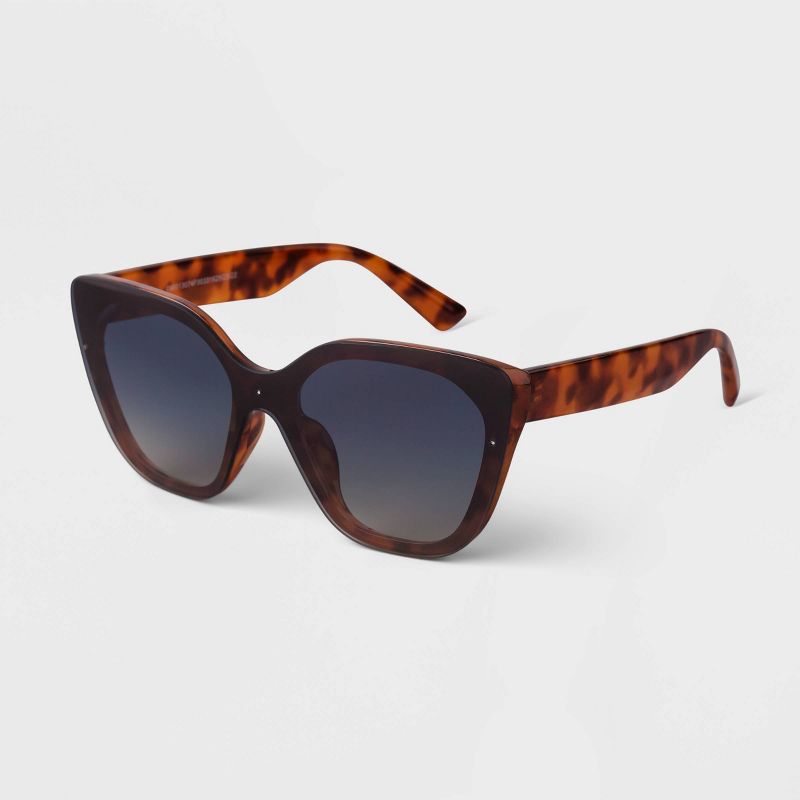 Women's Square Shield Sunglasses - A New Day™, 2 of 5