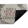 Stupell Industries Holly Jolly Christmas Sentiment Printed Outdoor Imitation Sisal Door Mat, design by Kim Allen - 2 of 4