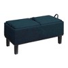 Breighton Home Designs4Comfort Brentwood Storage Ottoman - 2 of 4