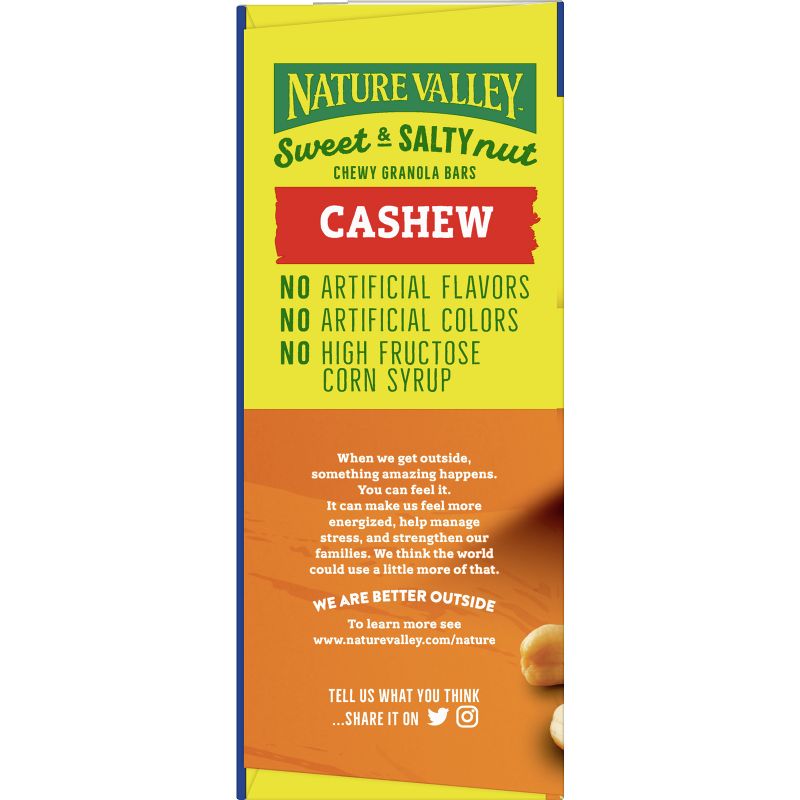 Nature Valley Sweet and Salty Cashew Value pack - 12ct, 6 of 12