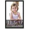 PosterPalooza | Simple Black Picture Frame - UV Acrylic, Foam Board Backing, Hanging Hardware - 2 of 4